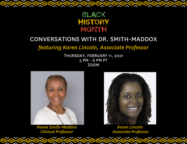 Conversations with Dr. Smith-Maddox