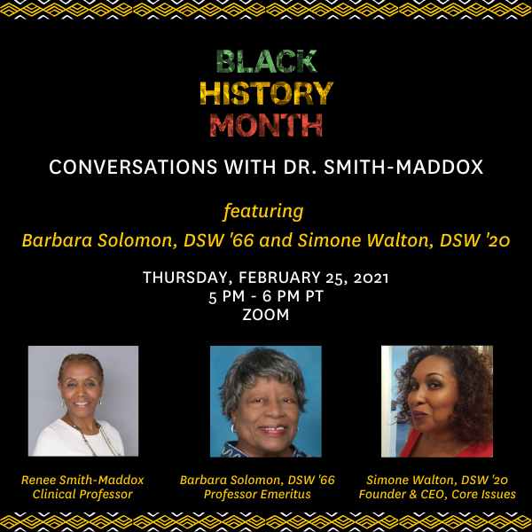 Conversations with Dr. Smith-Maddox