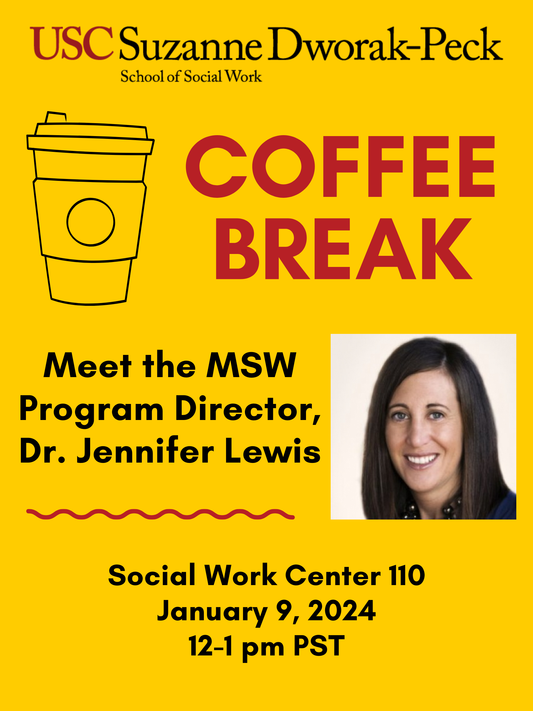 Meet the MSW Program Director (In-Person) 01.09.24