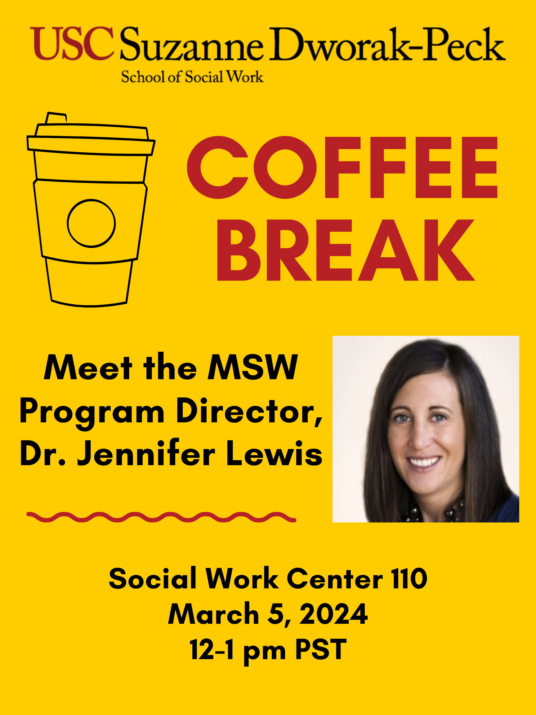 Meet the MSW Program Director (In-Person) 03.05.24