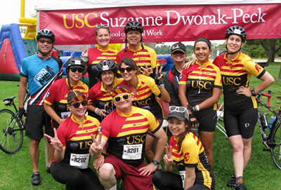 2017 Tour de Cure school team