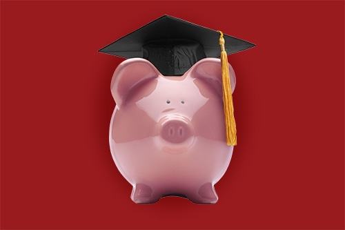 piggy bank graduate