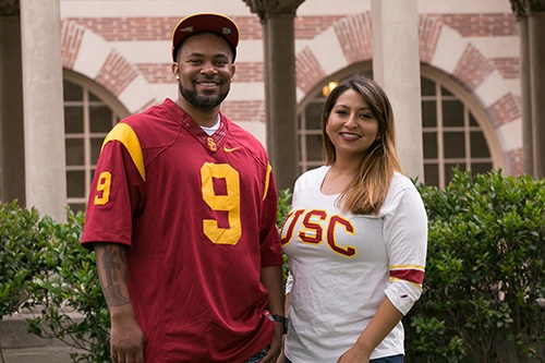 two USC students