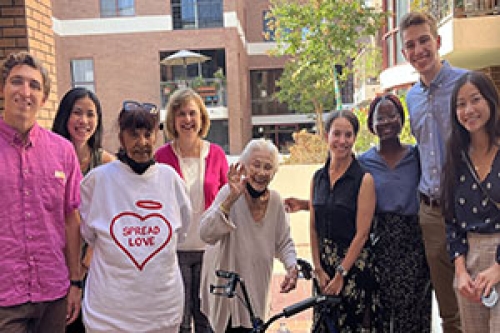 IPGC students with their patients