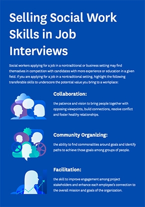 Selling Social Work Skills in Job Interviews