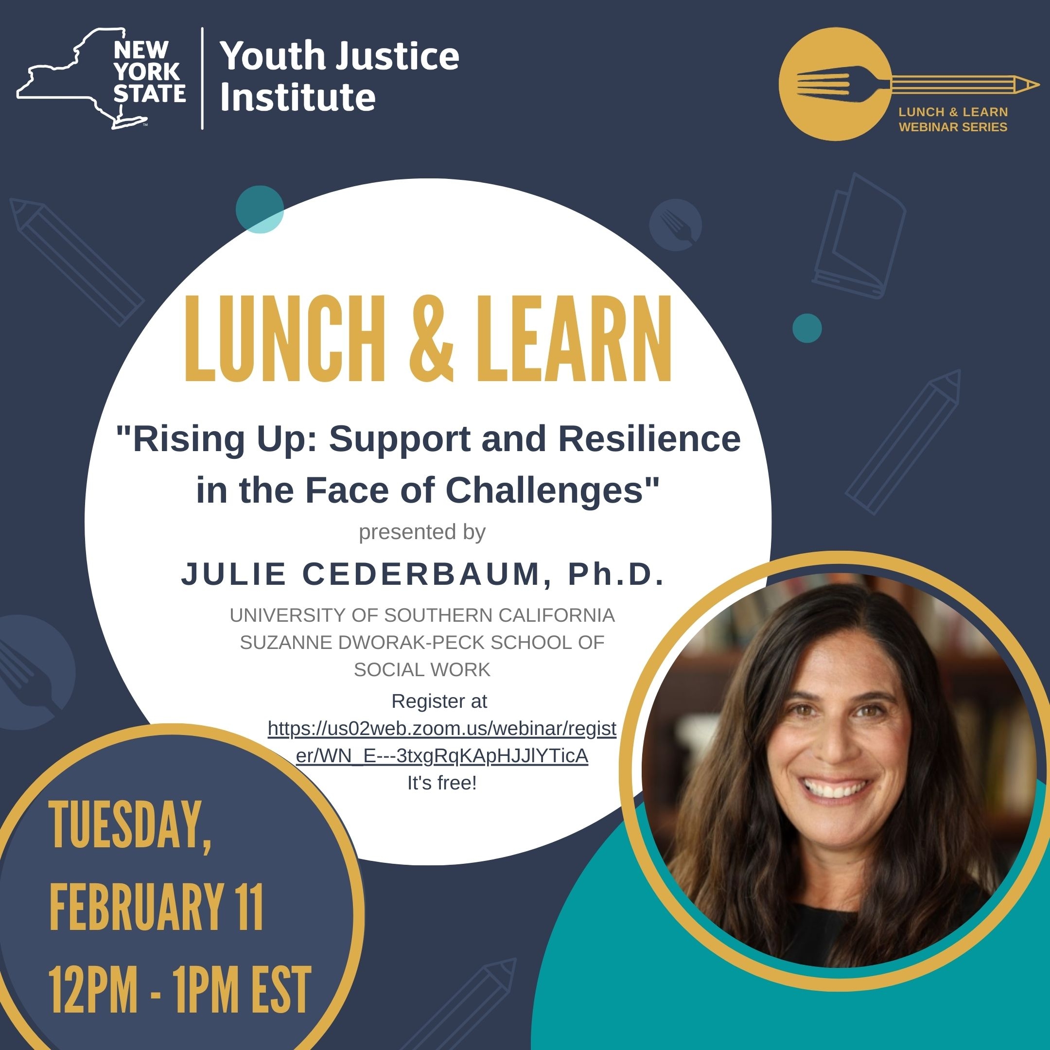 Lunch & Learn Youth Justice Seminar