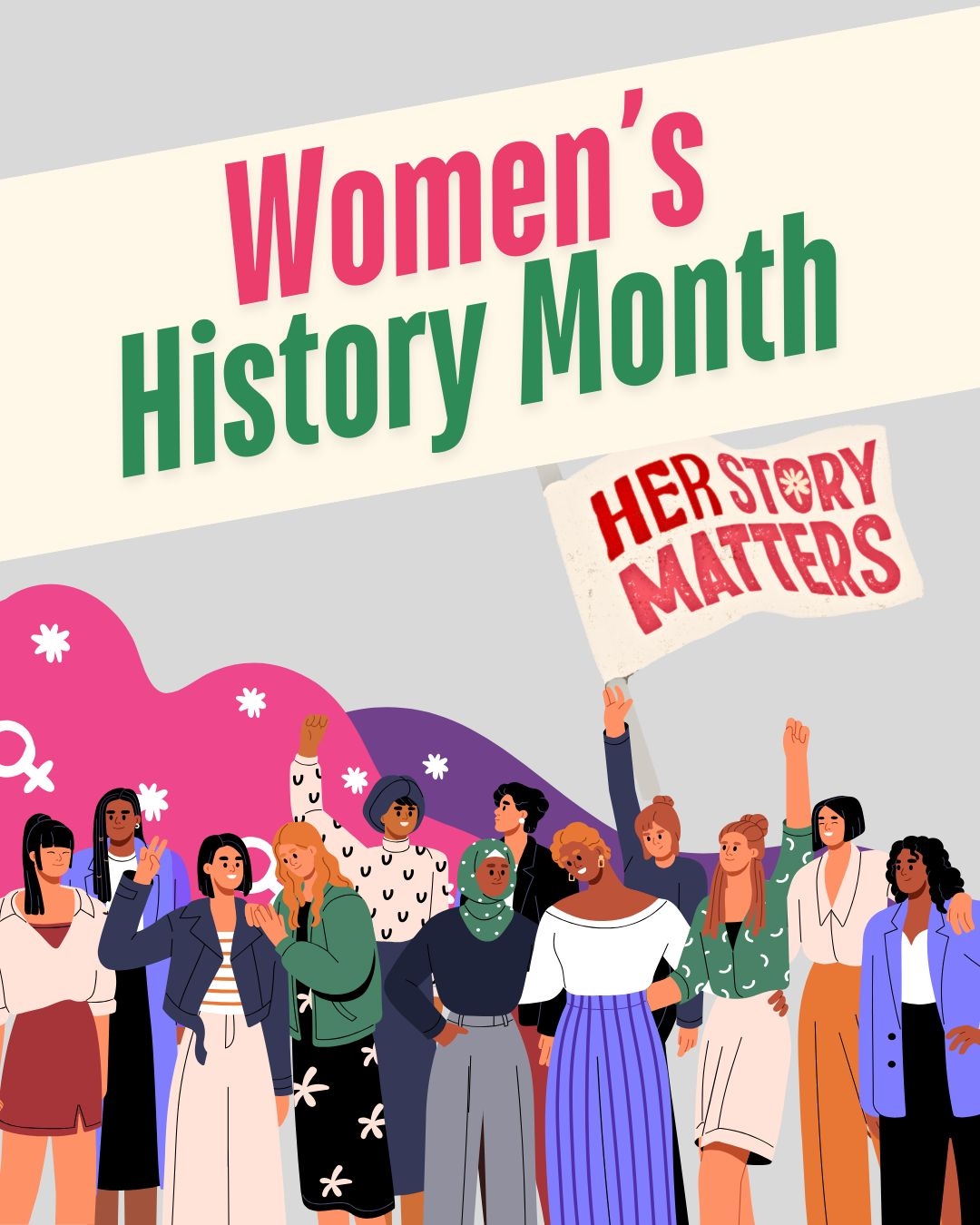 Women's History Month March 1 to 31, 2025