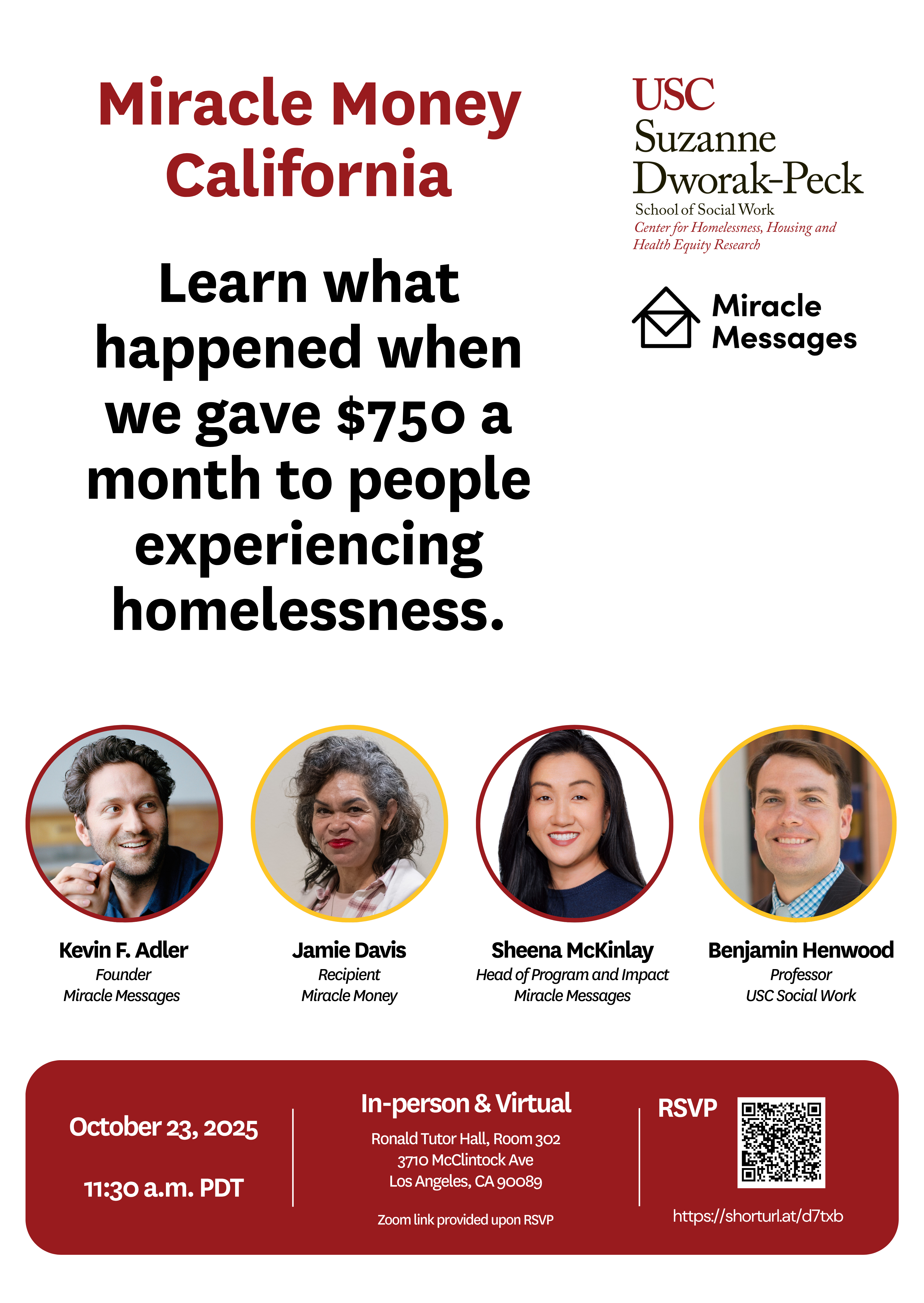 Miracle Money Invite Flyer 