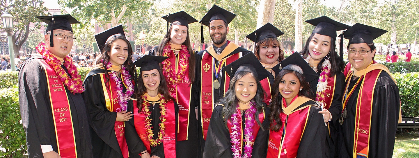 USC MSW graduates