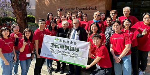 Group picture with Dean Sue Peck.